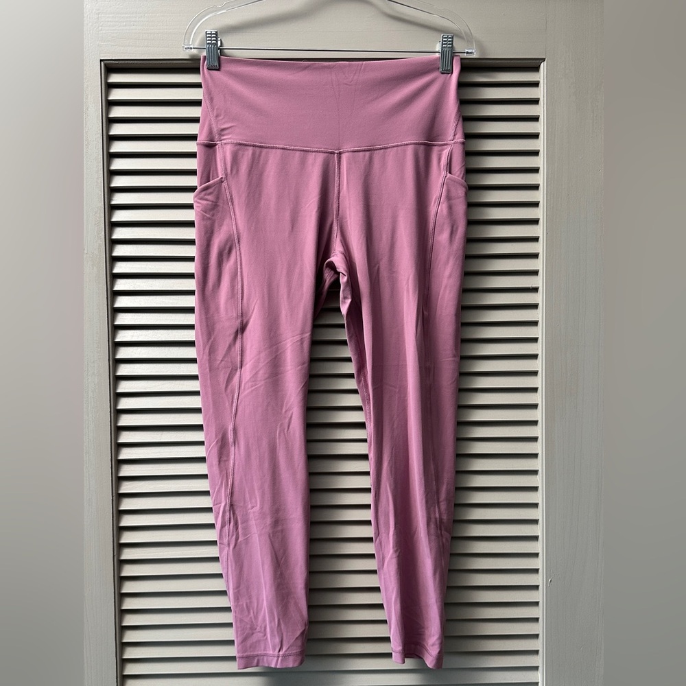 Lululemon Align High-Rise Pant with Pockets 25" Velvet Dust sz10 #0021